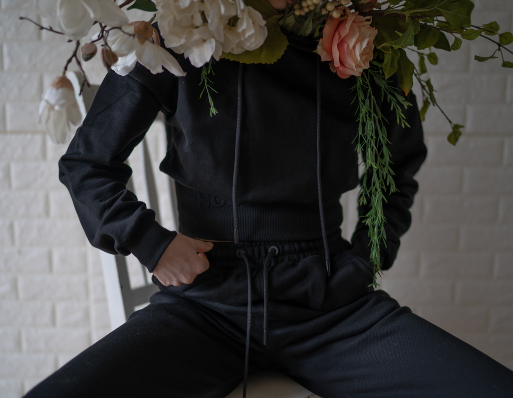 Hollis Hoodie - Lamp Black – House of Small